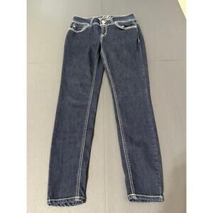 Wallflower Dark Wash Jeans, Size 7